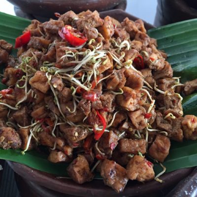 Tempeh Soy Sauce Indonesian Special Food Indonesian Traditional Food